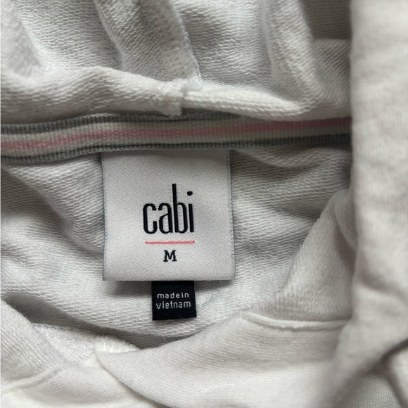CAbi Cream Hoodie with Button Accents - Picture 2 of 6
